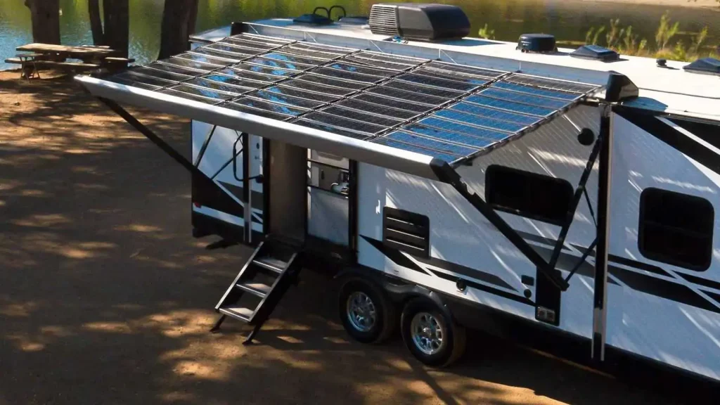 solar panels with micro inverters built in for rvs and homes